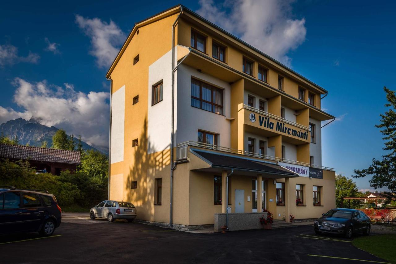 Miramonti Apartmany Vysoké Tatry Dış mekan fotoğraf